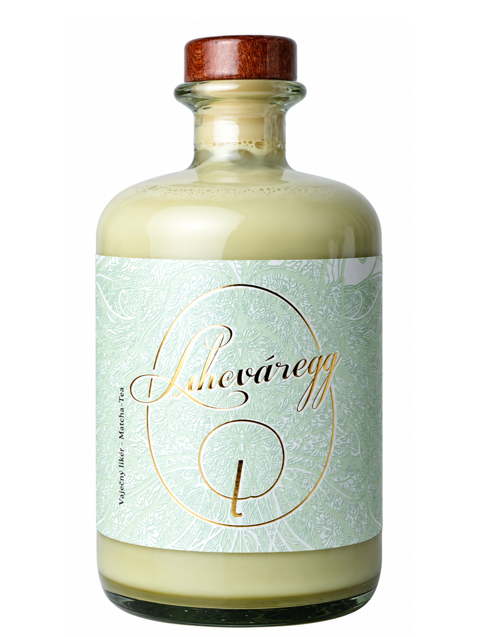 Lihovarek.cz Lihováregg Vaječný likér - Matcha Tea 14,5% 0,5l