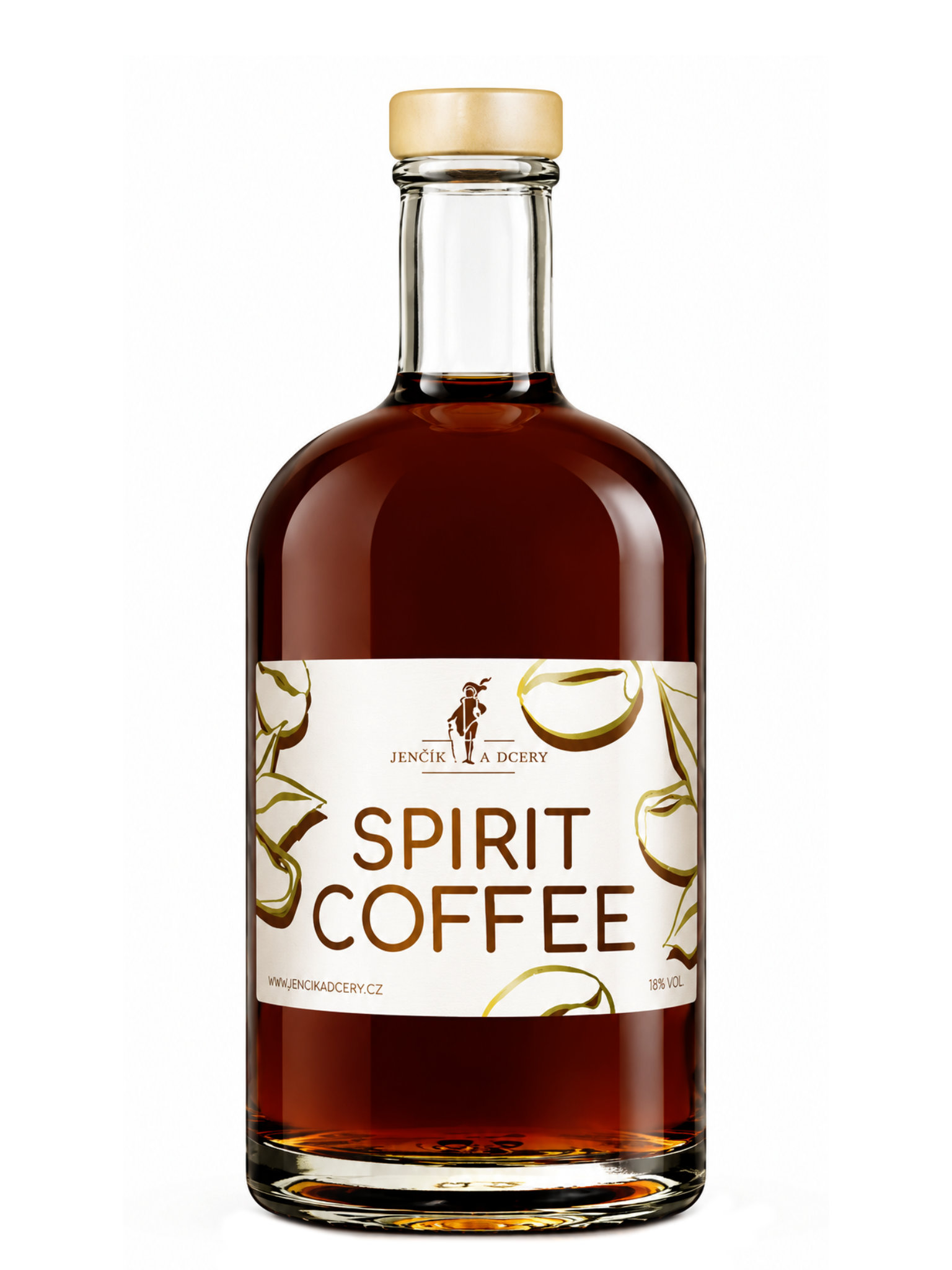 Jenčík a dcery Jenčík Spirit Coffee 18% 0,5l