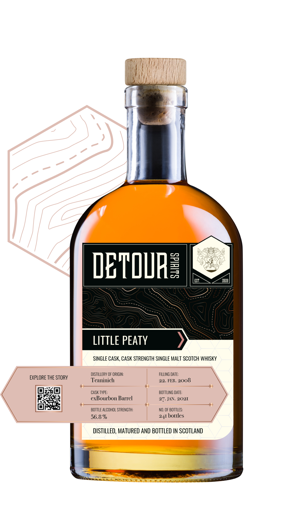 Detour Spirits - Little Peaty