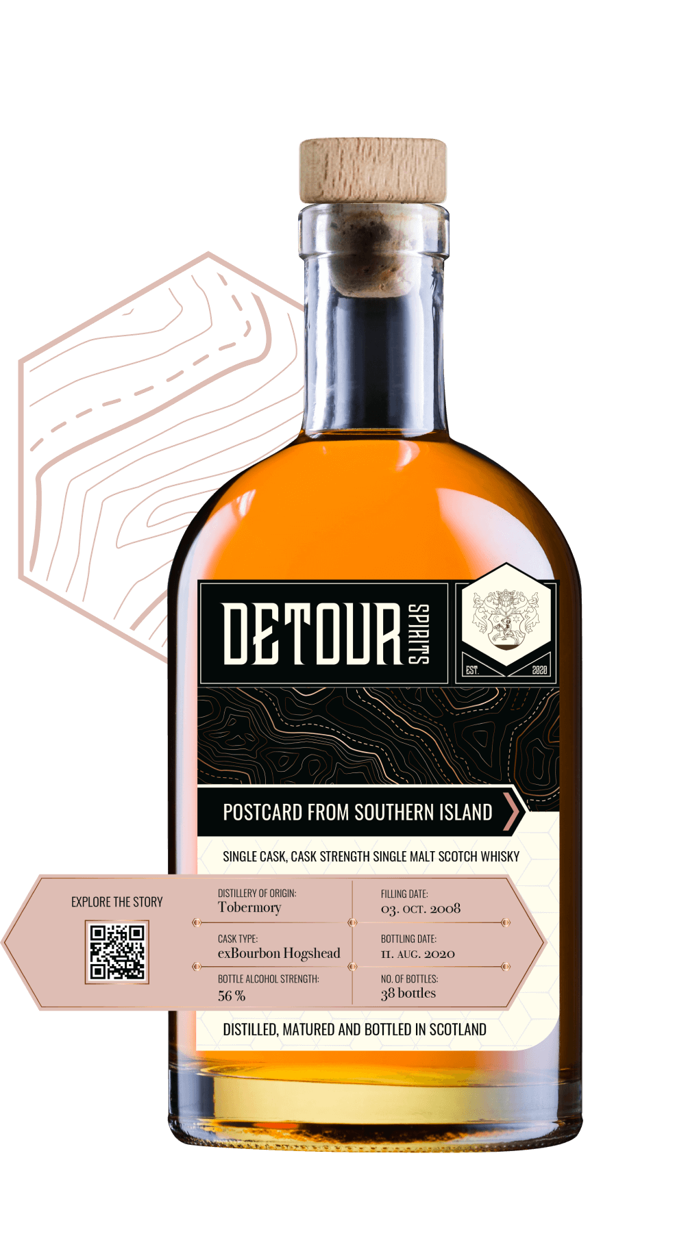 Detour Spirits - Postcard from Southern Island