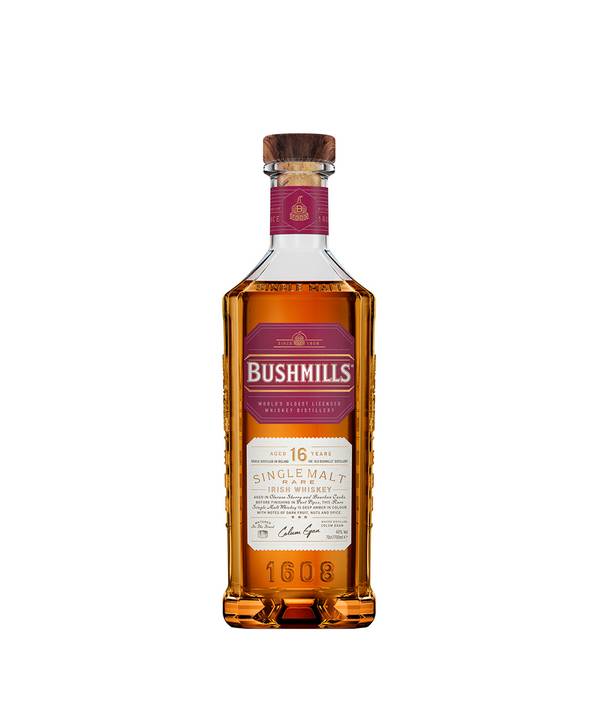 Bushmills 16 Y.O. Single Malt láhev 0,7l