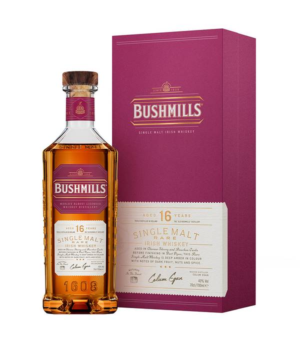 Bushmills 16 Y.O. Single Malt láhev 0,7l