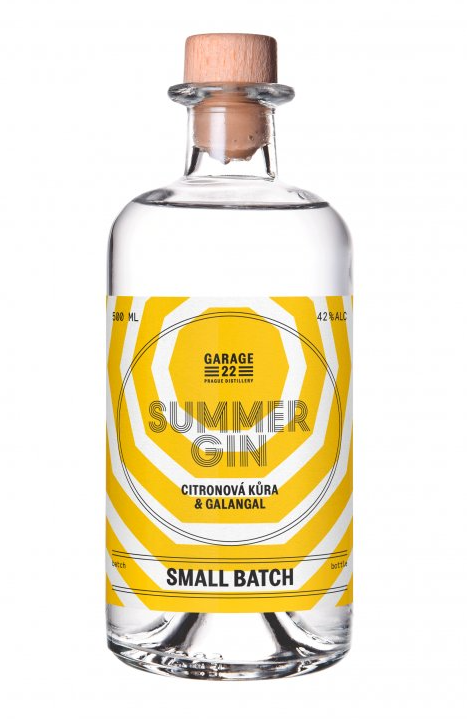 SUMMER GIN 500 ml 42 % alc 0,5l 42%