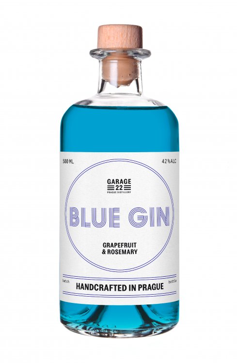 BLUE GIN 500 ml 42 % alc