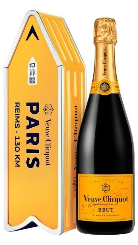 Veuve Clicquot Ponsardin blanc Arrow Magnet Paris 0.75l