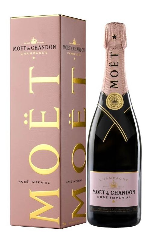 Moet & Chandon rosé v krabičce 0.75l