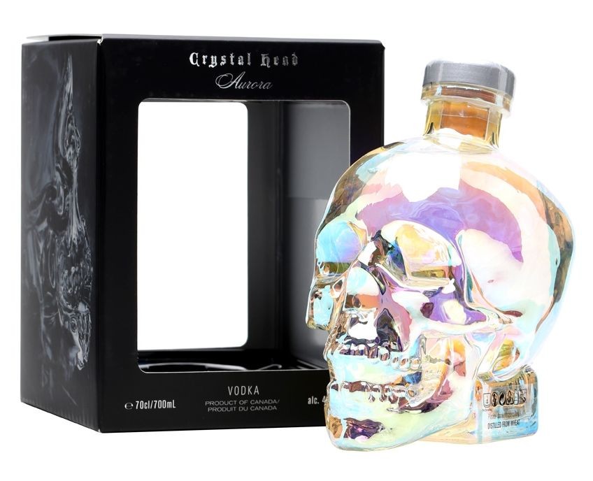 Vodka Crystal Head Aurora UK v krabičce 40%0.70l