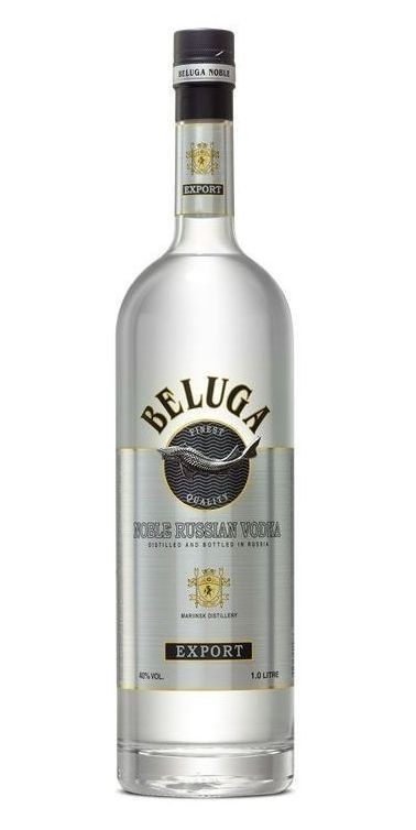 LITR Vodka Beluga NOBLE holá lahev 40%1.00l