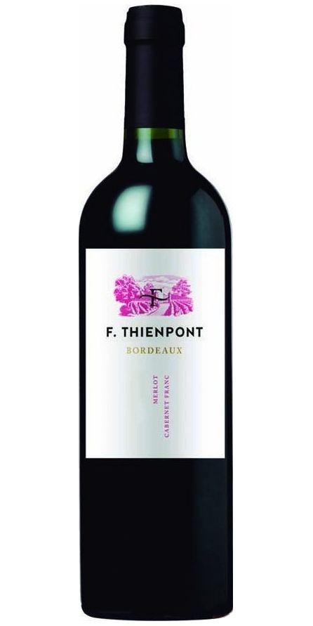 Thienpont Bordeaux Rouge Merlot +5%CF 2016 0.75l