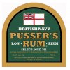 Pusser's Rum Navy SELECT AGED 151 etiketa