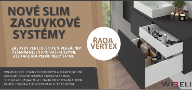 zásuvkový systém vertex