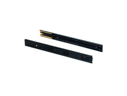 Ložiskový plnovýsuv s tlumením  550mm, černý