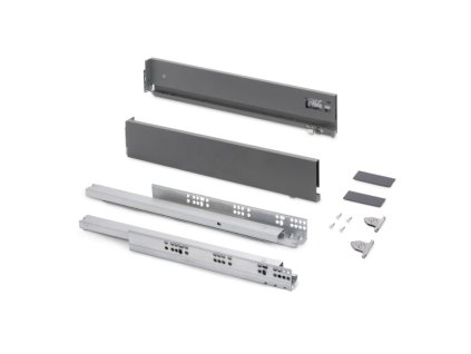 Výsuvný box VERTEX 3D 93x300 antracit