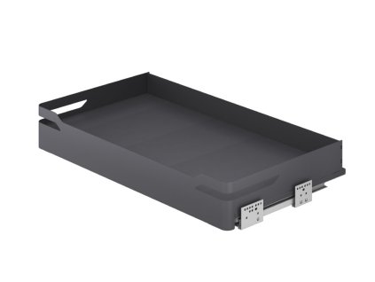 Plnovýsuvný koš boční WIRELI Style s tlumeným dovřením , 564x485x135mm, antracit