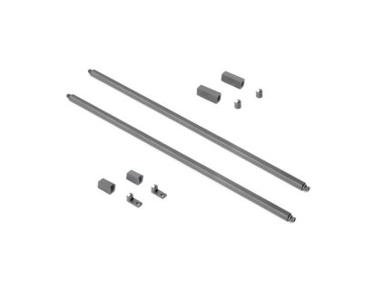 Podélný reling SIMPLEX 450 antracit