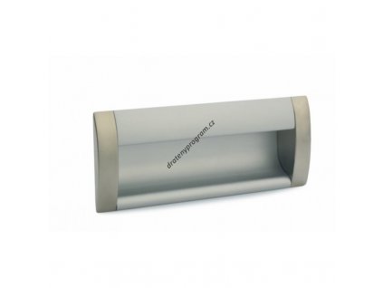 15025 uchytka zapustna du08 160mm hlinik chrom