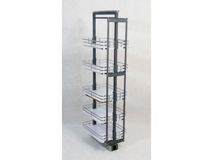 Potravinový výsuv Elegance K40 - 5 polic (1570-1870x340x510mm)