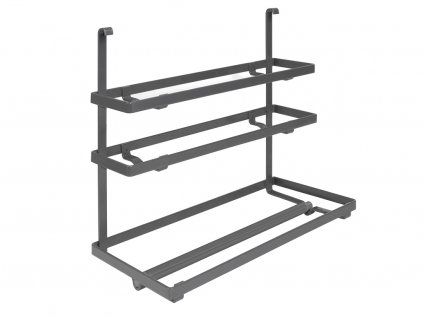 Držák rolí Titane třístupňový, 325x159x278, mm, antracit