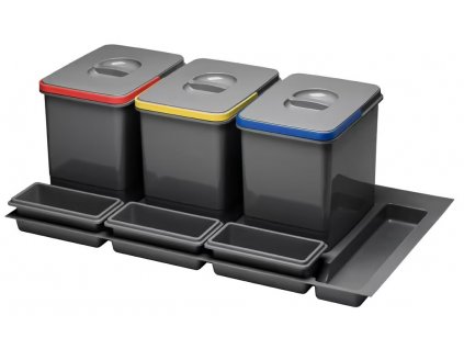 51978 odpadkovy kos do supliku 900 3x15 l k90 antracit