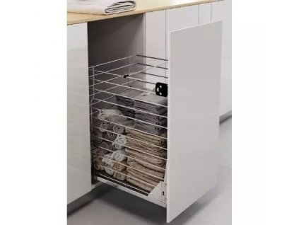 koš dolní VARIO 50/1 na prádlo, plnovýsuv Hettich Quadro Cr