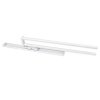 Výsuvný věšák na utěrky, L 310 mm, 2 ramena, bílý