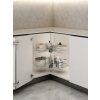 Karusel 270° WIRELI Komfort, 610x695-770 mm, chrom