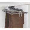 15178 2 vysuvny vesak na kalhoty elegance 9 ramen 350x430x155 mm chrom antracit