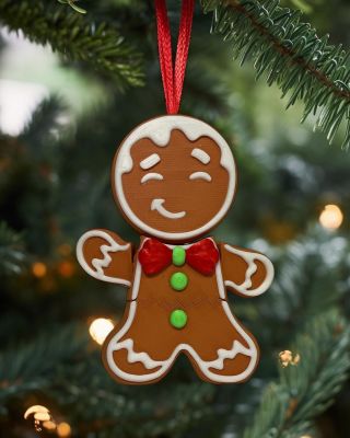 Vánoční Perníček🎄 (možnost zavěsit na stromeček jako ozdobu) Lze zakoupit na našem e-shopu (odkaz v biu) #drda3dprint...