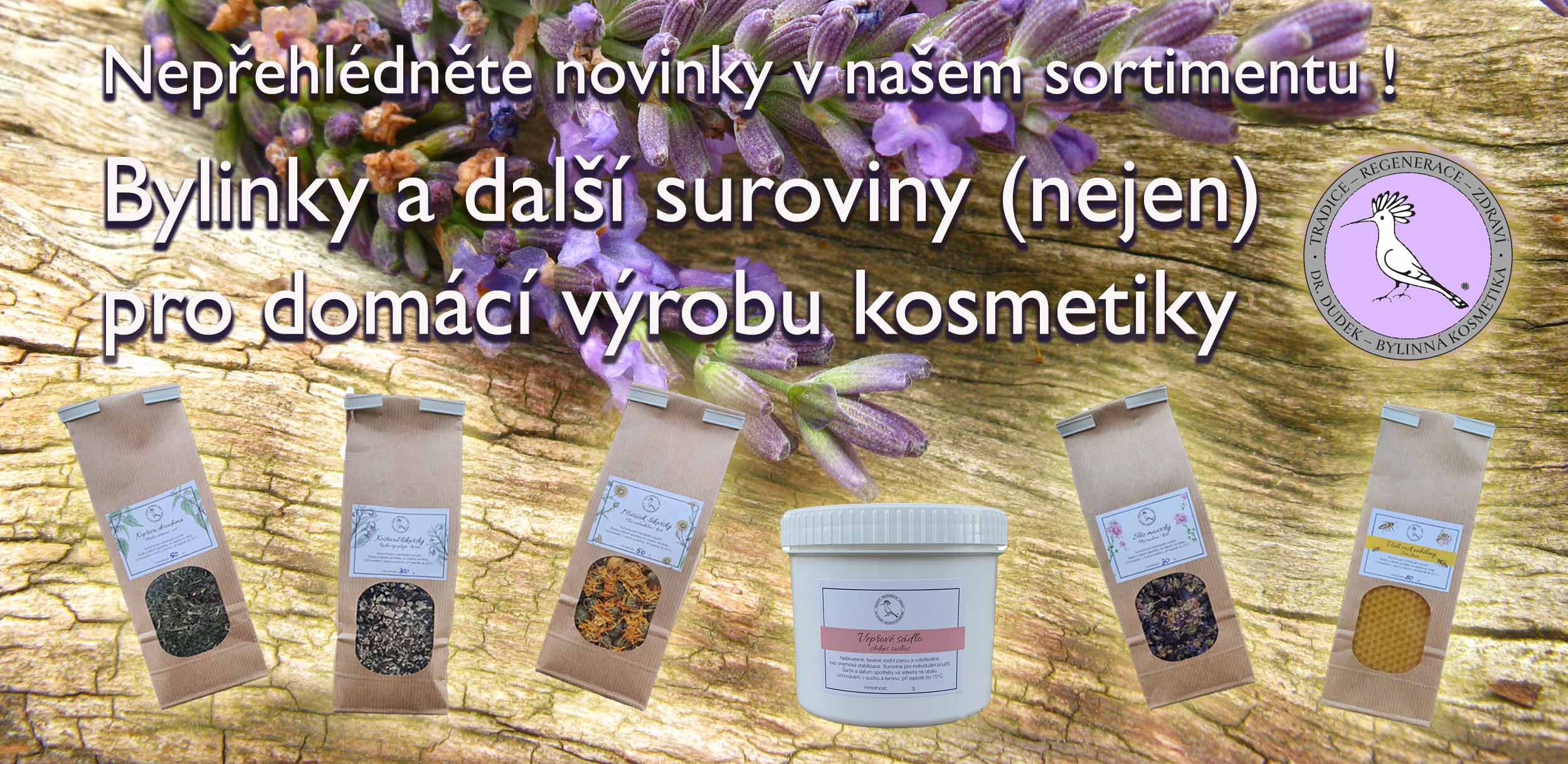 Novinky - bylinky a suroviny