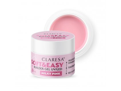 Claresa Zel budujacy SOFTEASY builder gel milky pink 45g