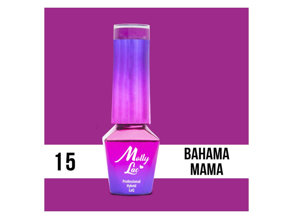 GEL LAK Molly Lac - Cocktails & Drinks - Bahama Mama 5ml Nr 15