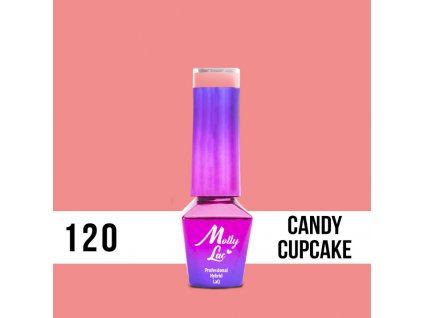 GEL LAK MOLLY LAC YOGHURT CANDY CUPCAKE 5ML Č. 120