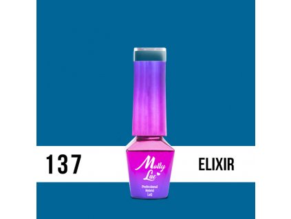 GEL LAK Molly Lac Bubble Tea Elixir 5ml Nr 137