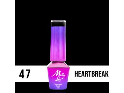 GEL LAK Molly Lac ELITE WOMEN HEARTBREAKER 5ml Nr 47