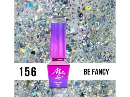 GEL LAK Molly Lac Molly Lac Gem & Silver Be Fancy 5ml Nr 156