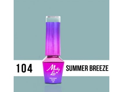 GEL LAK Molly Lac Molly Lac Pure Nature Summer breeze 5ml Nr 104