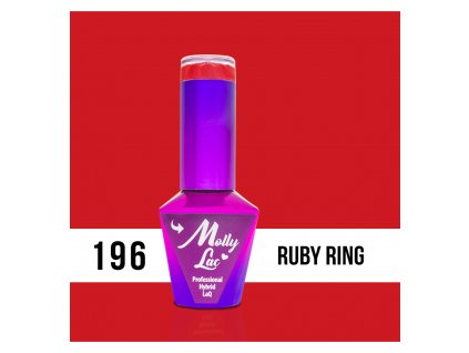 196 molly lac gel lak ruby ring 5 ml