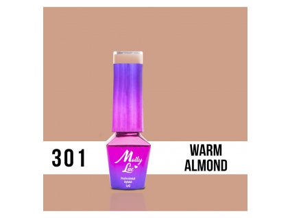 301 molly lac gel lak warm almond 5ml