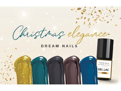 Sada gél lakov Dreamnails Christmas Elegance Collection