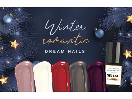 Sada gél lakov Dreamnails Winter romantic Collection