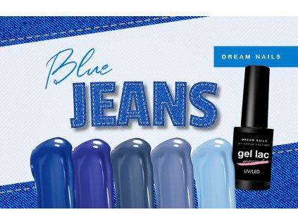 Kolekcia Gél Lakov Dreamnails BLUE JEANS