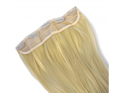 Syntetický rýchlopás Clip in 60cm 100g odtieň 613
