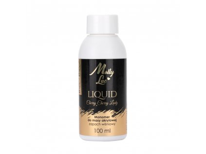 liquid do akrylu monomer mollylac cherry cherry lady o zapachu wisni 100 ml