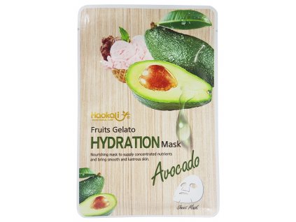 Haokali Fruits Gelato Hydrating Avocado Sheet Mask 30ml Buy online in Pakistan on Saloni.pk 1 32168