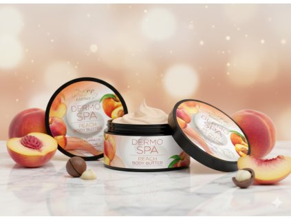 Telové Maslo DERMO SPA Broskyňa – 200 ml