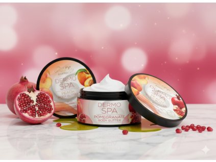 Telové Maslo DERMO SPA Granátové jablko – 200 ml