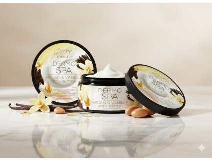 Telové Maslo DERMO SPA Argan & Vanilka – 200 ml