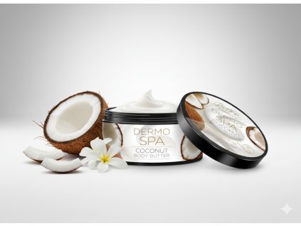 Telové Maslo DERMO SPA Kokos – 200 ml