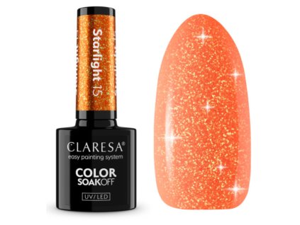 Gél lak CLARESA STARLIGHT 15 5g