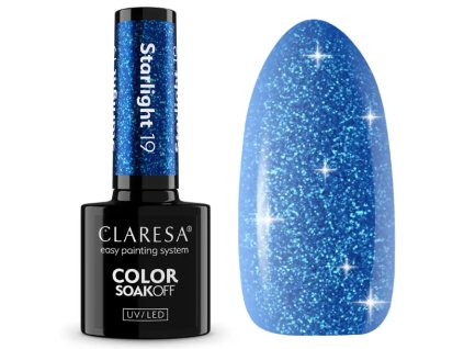 Gél lak CLARESA STARLIGHT 19 5g